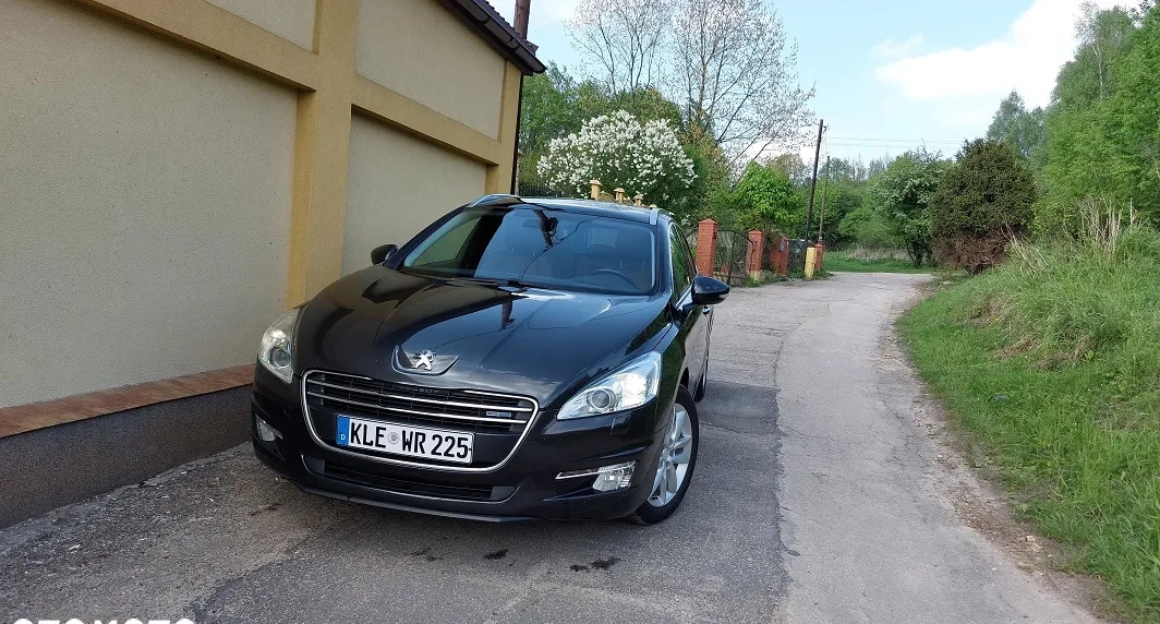 Peugeot 508 cena 35555 przebieg: 279000, rok produkcji 2014 z Miasteczko Śląskie małe 326